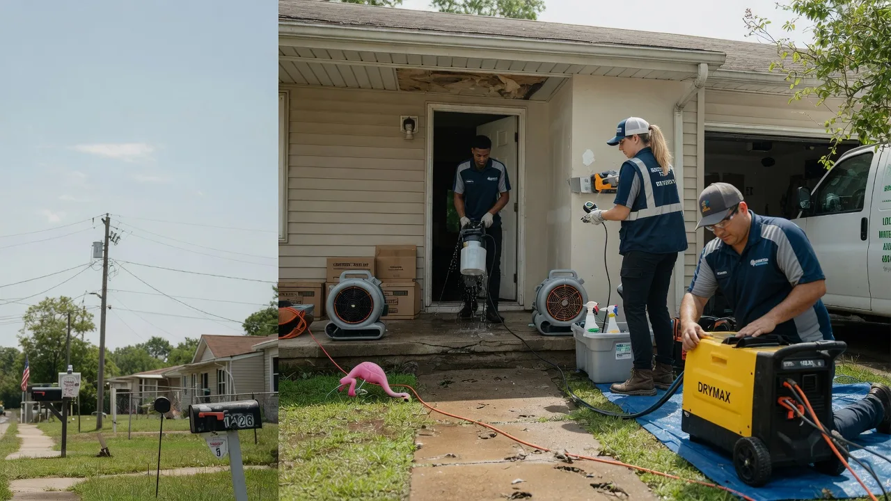 Storm Damage Water Removal in Linwood, KS near me